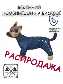 Комбинезон для собак "Альпы" (кобель) DOGMODA 156372227 купить за 323 ₽ в интернет-магазине Wildberries