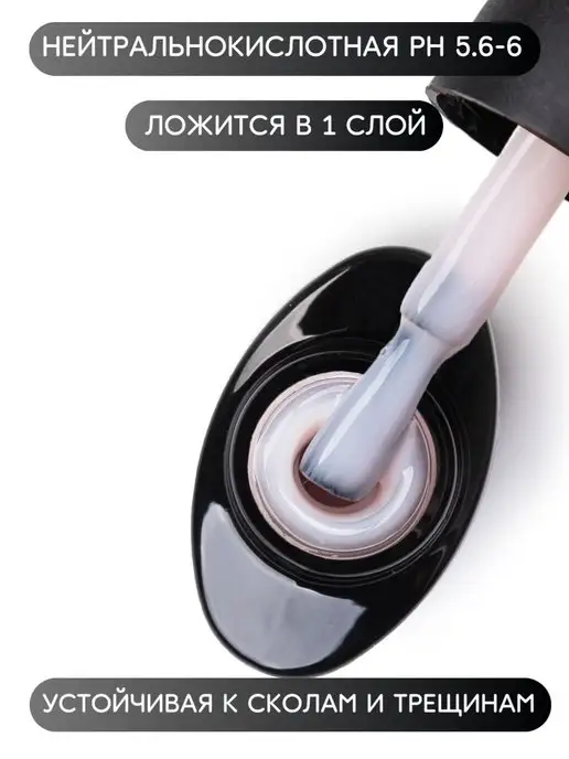 NIXNAIL База для ногтей камуфлирующая гель лака каучуковая цветная, зеленый, фото 3