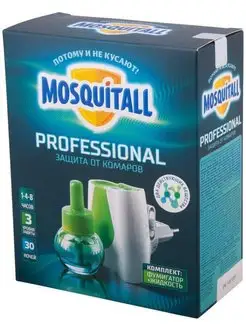 Профессиональная защита Комплект от комаров 30 ночей MOSQUITALL 156389473 купить за 609 ₽ в интернет-магазине Wildberries