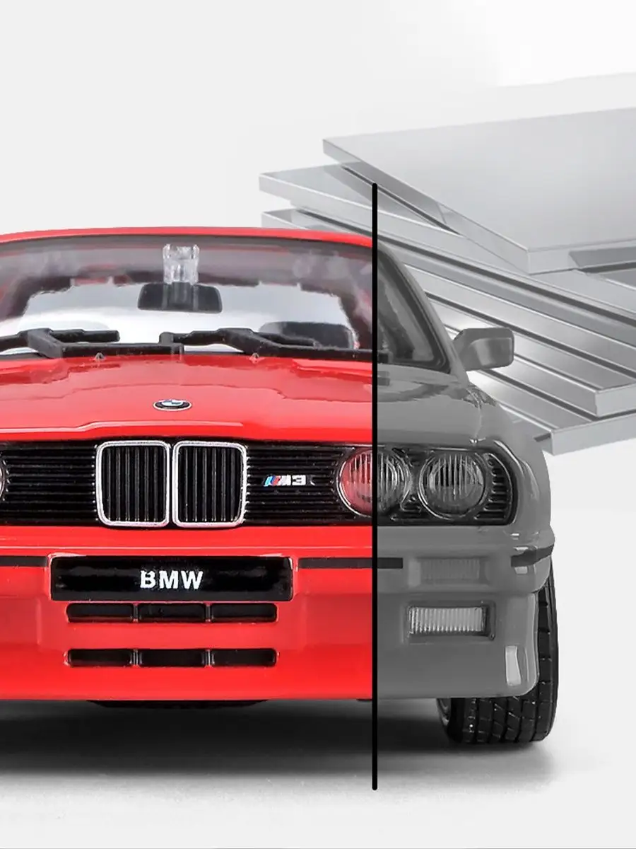 Масштабная модель автомобиля BMW M3 (E30) 1988 1:24 LAWE 156405415 купить в  интернет-магазине Wildberries