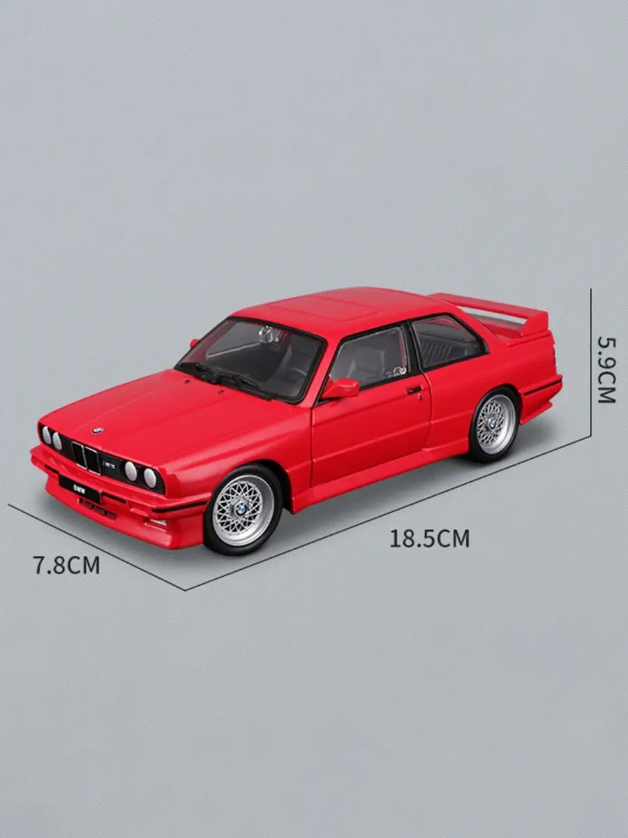 Масштабная модель автомобиля BMW M3 (E30) 1988 1:24 LAWE 156405415 купить в  интернет-магазине Wildberries