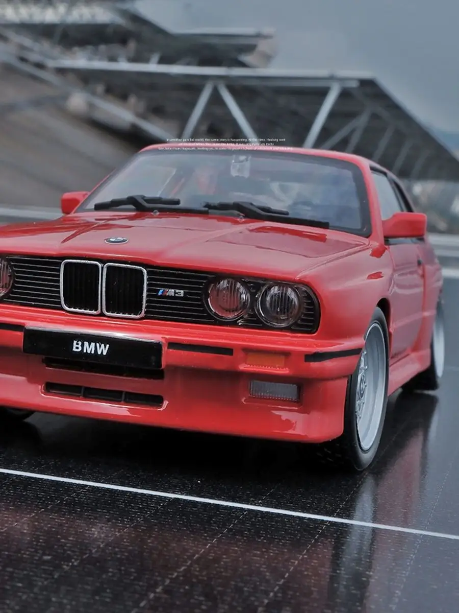 Масштабная модель автомобиля BMW M3 (E30) 1988 1:24 LAWE 156405415 купить в  интернет-магазине Wildberries