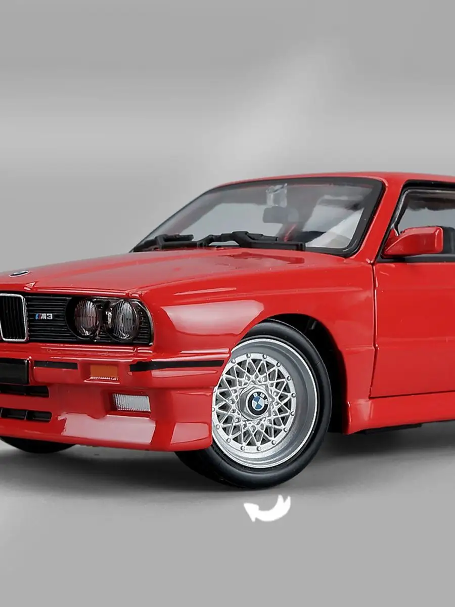 Масштабная модель автомобиля BMW M3 (E30) 1988 1:24 LAWE 156405415 купить в  интернет-магазине Wildberries