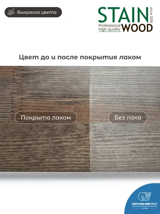 StainWood Морилка для дерева водная (цвет Венге), 0,5л, 0,5 л, фото 2