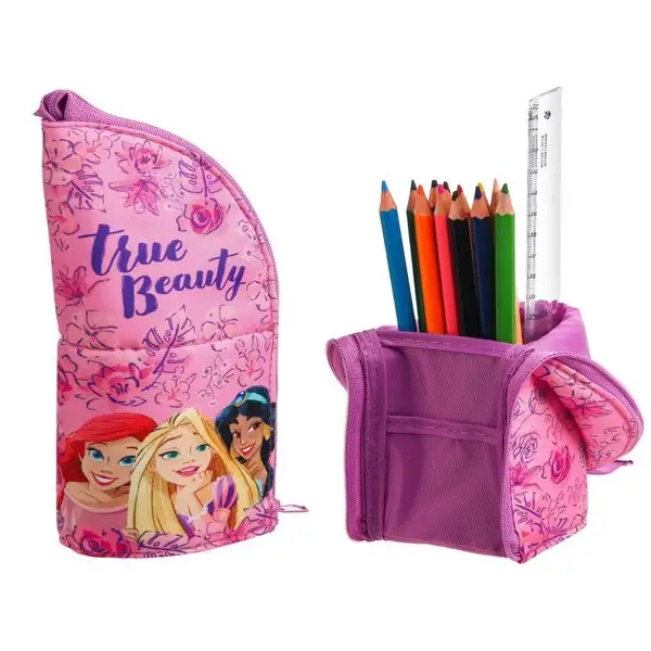 Пенал тубус-подставка True beauty Принцессы Дисней
