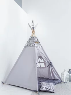 Вигвам с ковриком шалаш детский Tipi.room 156437538 купить за 5 997 ₽ в интернет-магазине Wildberries