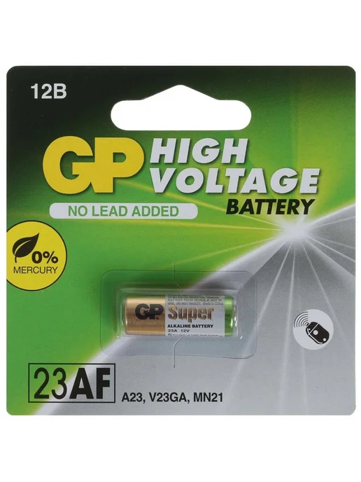 GP Батарейка 23AFRA 2F1, вариант, фото 3