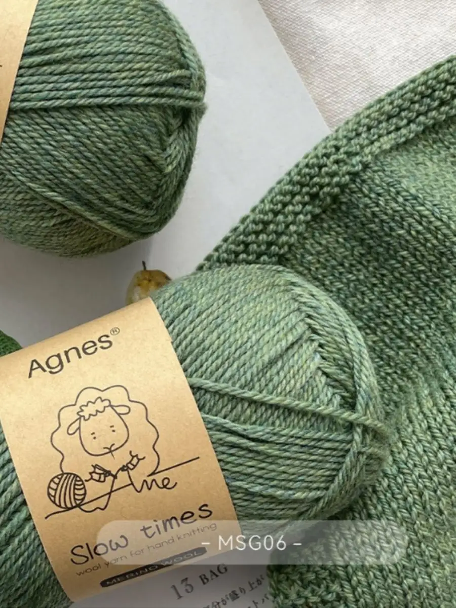 Пряжа шерстяная меринос 100% Agnes Slow times Krapiknit 156518034 купить за  761 ₽ в интернет-магазине Wildberries