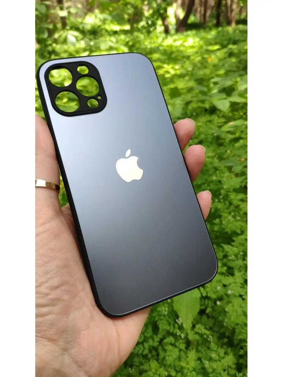 12 Pro Max glass Чехол на iPhone 12 Pro Max стеклянный