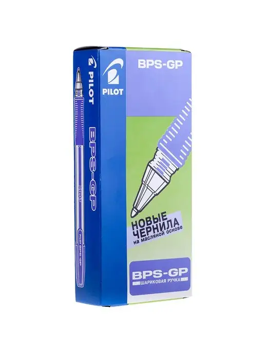 Pilot Ручки шариковые Pilot BPS F, синие, 0,5 мм, 2 шт., 1 шт, фото 3
