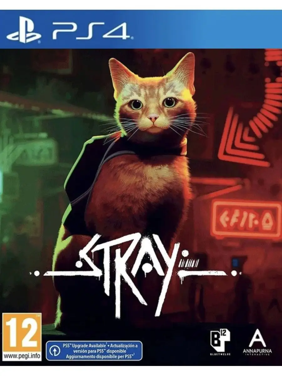 Игра Stray для Sony Playstation PS4 PS5 Русские субтитры Annapurna  Interactive 156617552 купить за 2 975 ₽ в интернет-магазине Wildberries