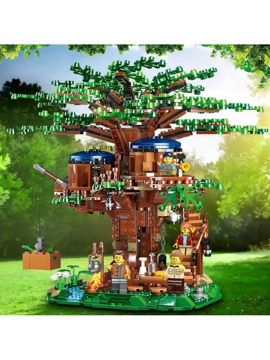 Отзывы на Конструктор LEGO Minecraft 21174 Современный домик на дереве