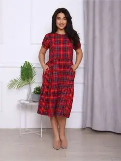 Платье трикотажное Vissa 156639849 купить за 1 214 ₽ в интернет-магазине Wildberries