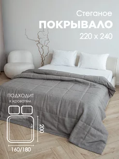 Покрывало на кровать 220х240 HomeAtelier 156667705 купить за 5 106 ₽ в интернет-магазине Wildberries