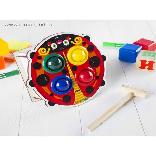 Стучалка-сортер с молотком