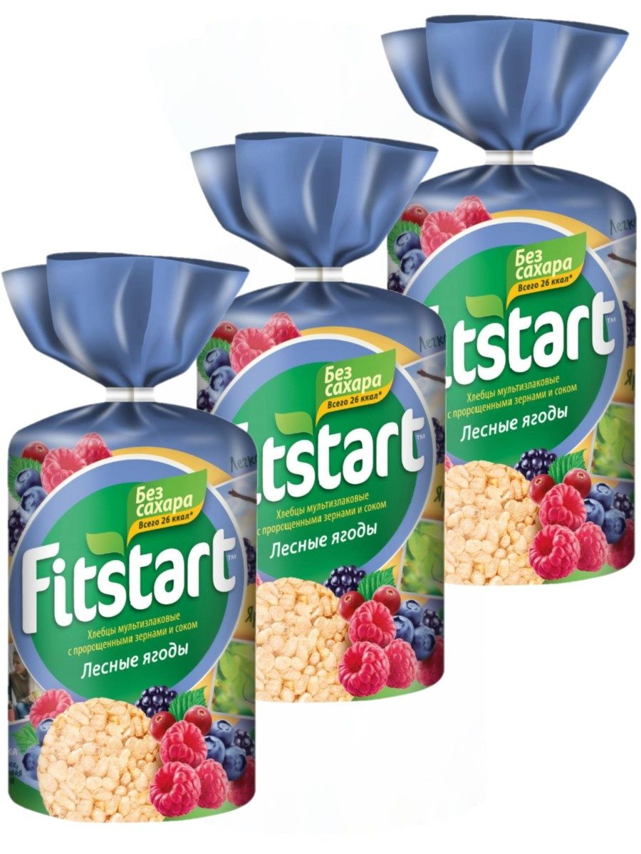 Fitstart. Fitstart xlebsi multizlakovie Apelsin 100gr.