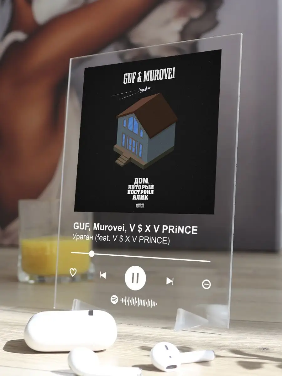 Постер GUF Murovei VSXV PRINCE - Ураган Arthata-spotify постер Спотифай  постер 156712902 купить за 436 ₽ в интернет-магазине Wildberries