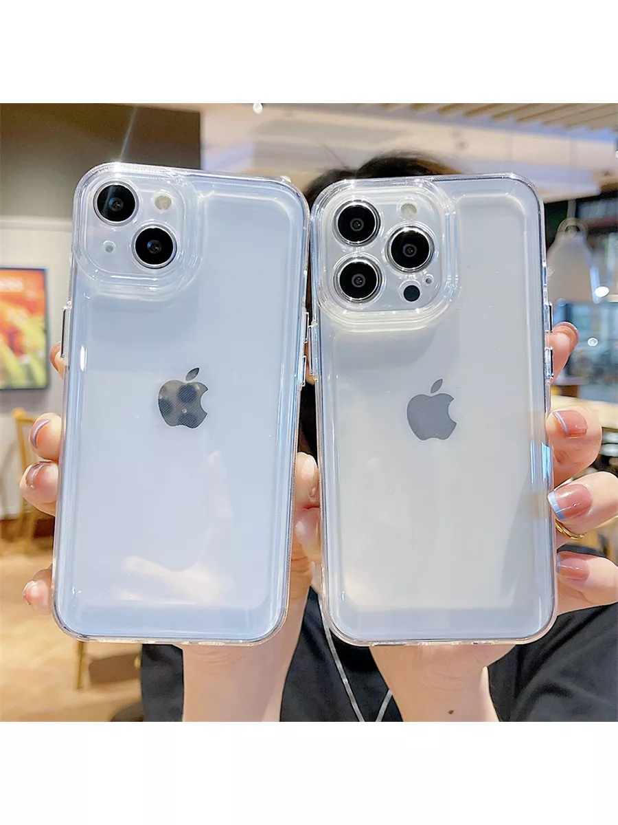 чехол на iphone 11 прозрачный с квадратными гранями iPhone чехлы 156734734  купить за 208 ₽ в интернет-магазине Wildberries