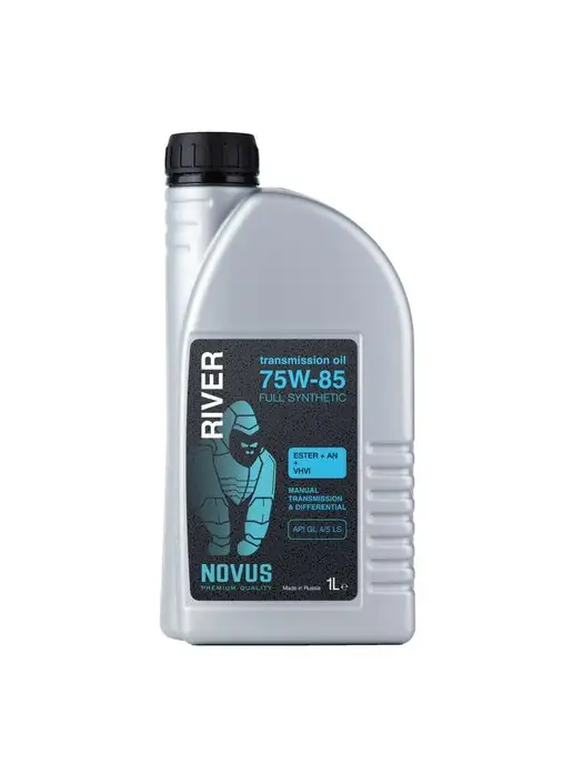 NOVUS OIL Масло трансмиссионное Novus River 75W-85 синтетическое 1л