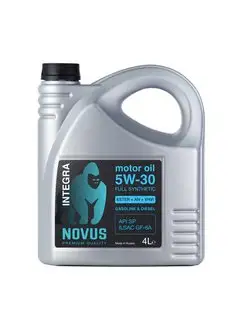 Моторное масло cинтетическое Novus Integra 5W-30 1л NOVUS OIL 156746688 купить за 3 875 ₽ в интернет-магазине Wildberries