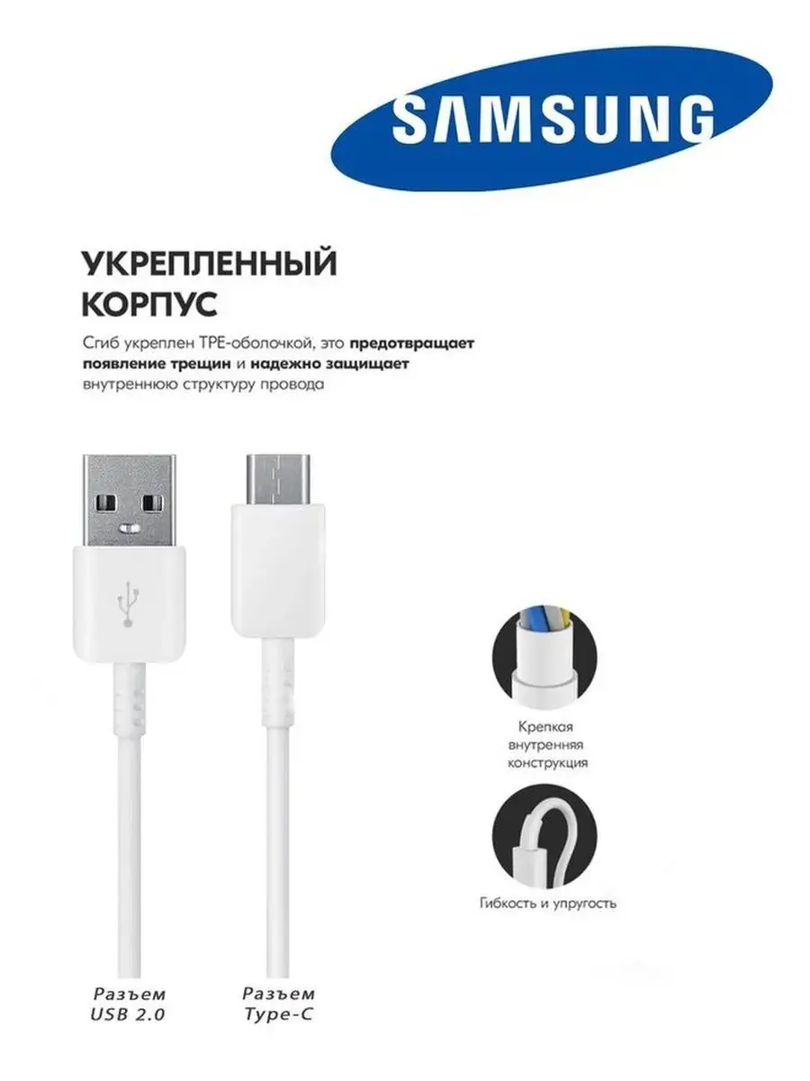 Комплект EP-TA200 Travel Adapter + Кабель Type-C EP-DG950CBE Eurocell  156747389 купить за 707 ₽ в интернет-магазине Wildberries