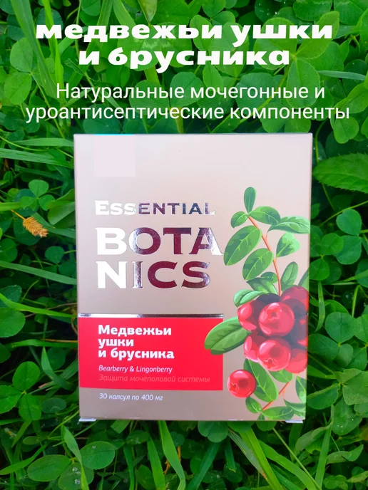 Медвежьи ушки и брусника - Essential Botanics