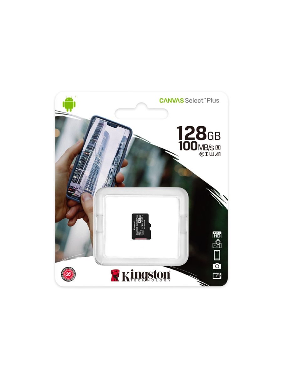 Карта памяти microsd kingston 32gb canvas select plus промо okko sdcs2ok