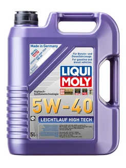 2328 LEICHTLAUF HIGH TECH 5W40 5л LIQUI MOLY 156959604 купить за 5 380 ₽ в интернет-магазине Wildberries