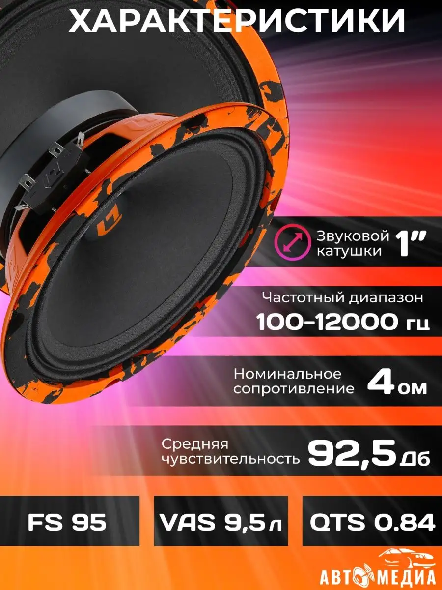 Колонки автомобильные Barracuda 165 (пара) динамики 16 Dl AUDIO 156968996  купить за 2 259 ₽ в интернет-магазине Wildberries