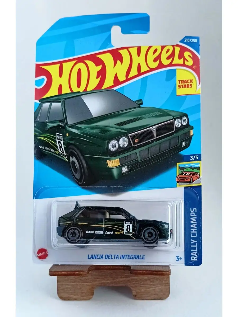 Машинка коллекционная Lancia Delta Integrale/Rally Champs Hot Wheels  156970175 купить в интернет-магазине Wildberries