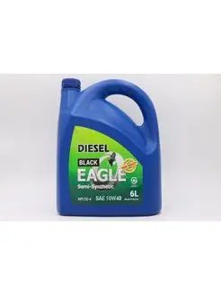 BLACK Diesel Semi-Syn. 10W40 API CG-4 6L Eagle 156984856 купить за 3 099 ₽ в интернет-магазине Wildberries
