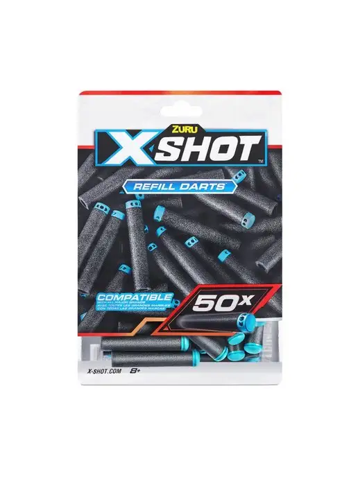 ZURU Набор мягких стрел X-Shot, 50 шт