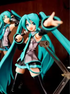 Фигурка Хатсуне (Хацунэ) Мику (Hatsune) Joys Toy 157144910 купить за 1 383 ₽ в интернет-магазине Wildberries