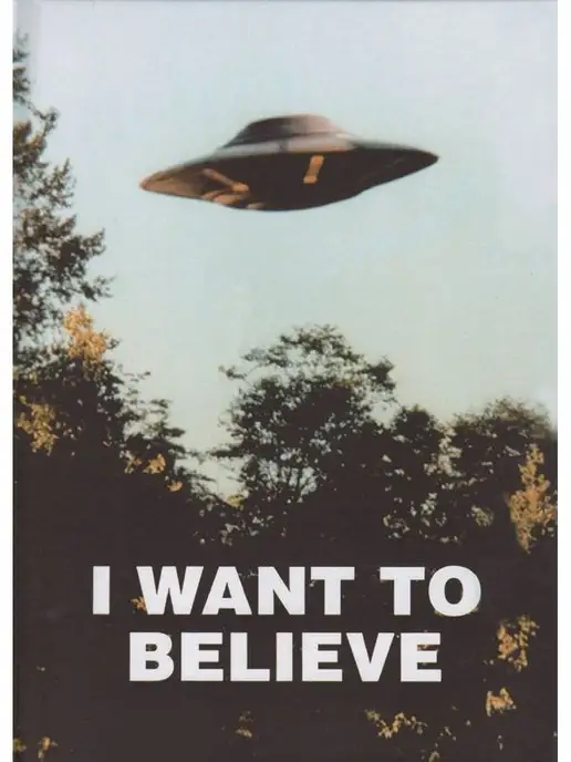 Арт Хаус Постер I WANT TO BELIEVE