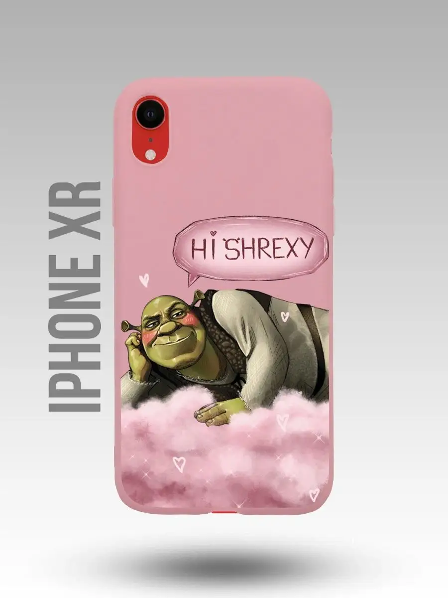 Чехол на Iphone XR Шрекси Shreksi Шрек Фиона Осел Кот Каждому Своё Cartoons  157285574 купить за 300 ₽ в интернет-магазине Wildberries