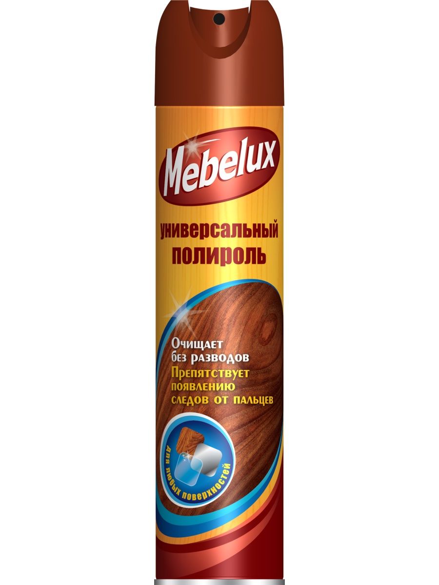 Полироль Mebelux 300см3 воск