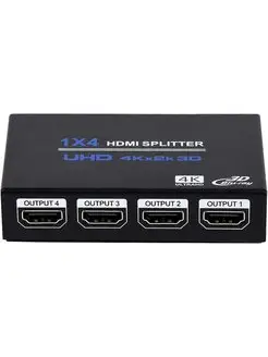 Splitter HDMI 1*4, разветвитель 2к-4k, 30hz MRM-POWER 157363254 купить за 960 ₽ в интернет-магазине Wildberries