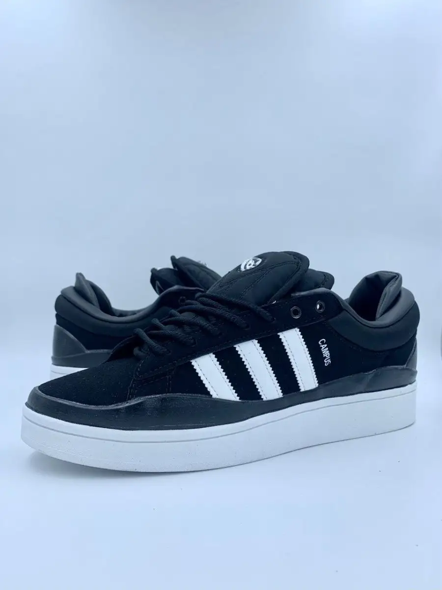 Adidas campus black outlet white