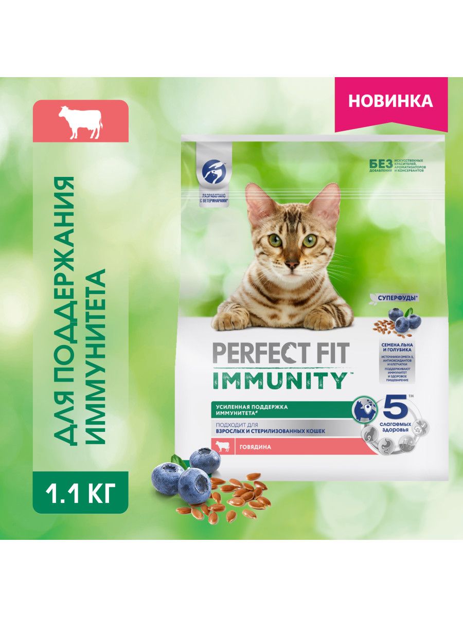 Perfect immunity. Перфект фит иммунитет. Immunity кошки Перфект фит. Перфект фит с голубикой.