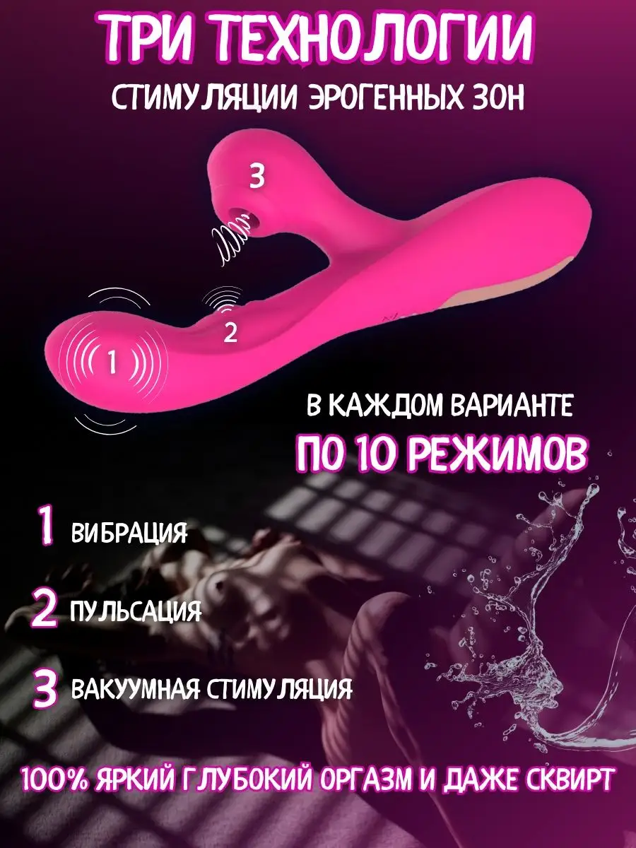 Love&Lab Вибратор стимулятор клитора фаллоимитатор мастурбатор