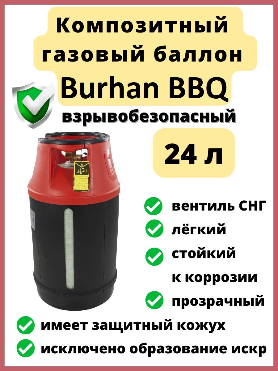 Баллон композитный burhan gas