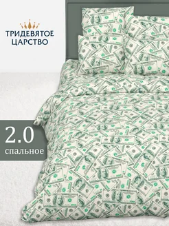 Постельное белье 2 спальное комплект полисатин Тридевятое царство (Домашний текстиль Т37) 157394802 купить за 744 ₽ в интернет-магазине Wildberries