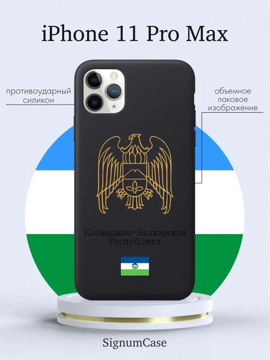 Чехол на iPhone 11 Pro Max Кабардино-Балкарская Республика