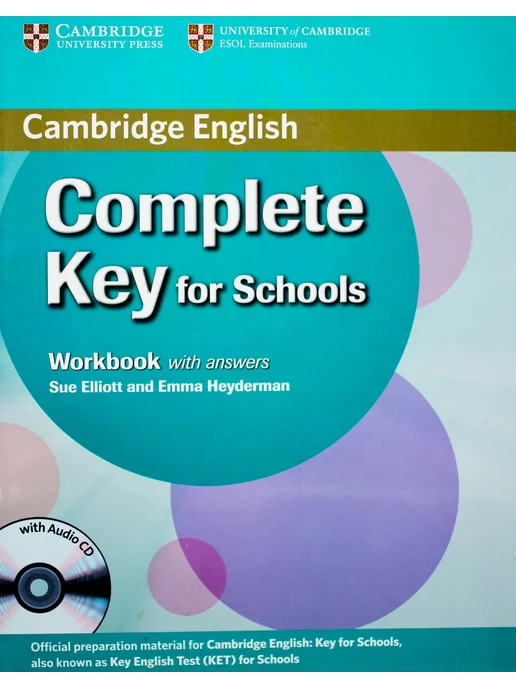 Complete Key for Schools Workbook with Answers with Audio CD 