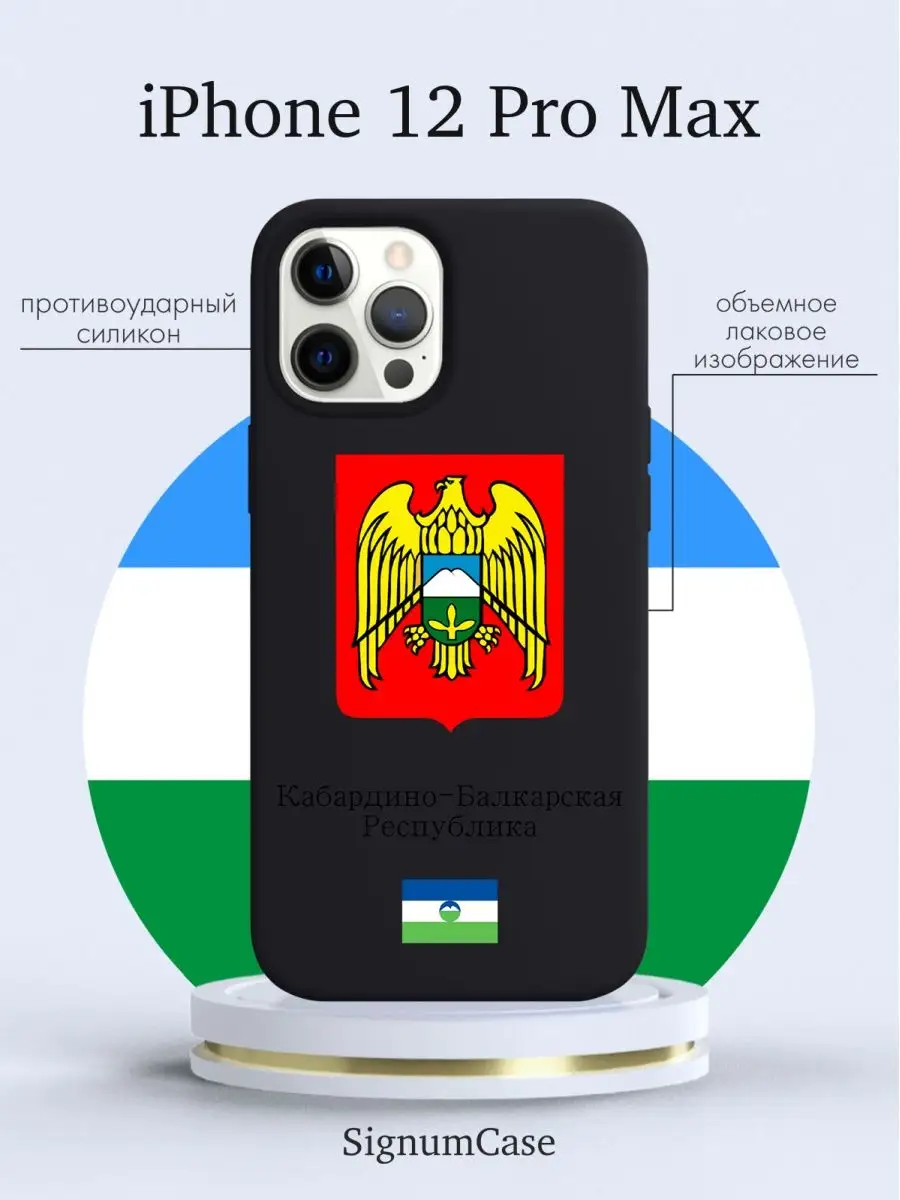 Чехол для Iphone 12 Pro Max Кабардино-Балкарская Республика