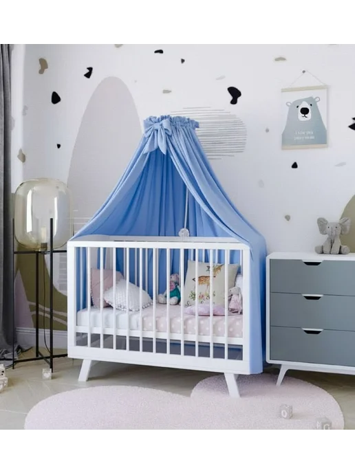 Baby.moon Балдахин, голубой, фото 2