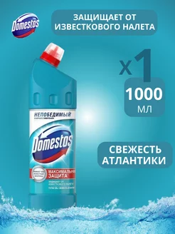 Универсальное чистящее средство Свежесть Атлантики гель 1 л Domestos 157515488 купить за 263 ₽ в интернет-магазине Wildberries