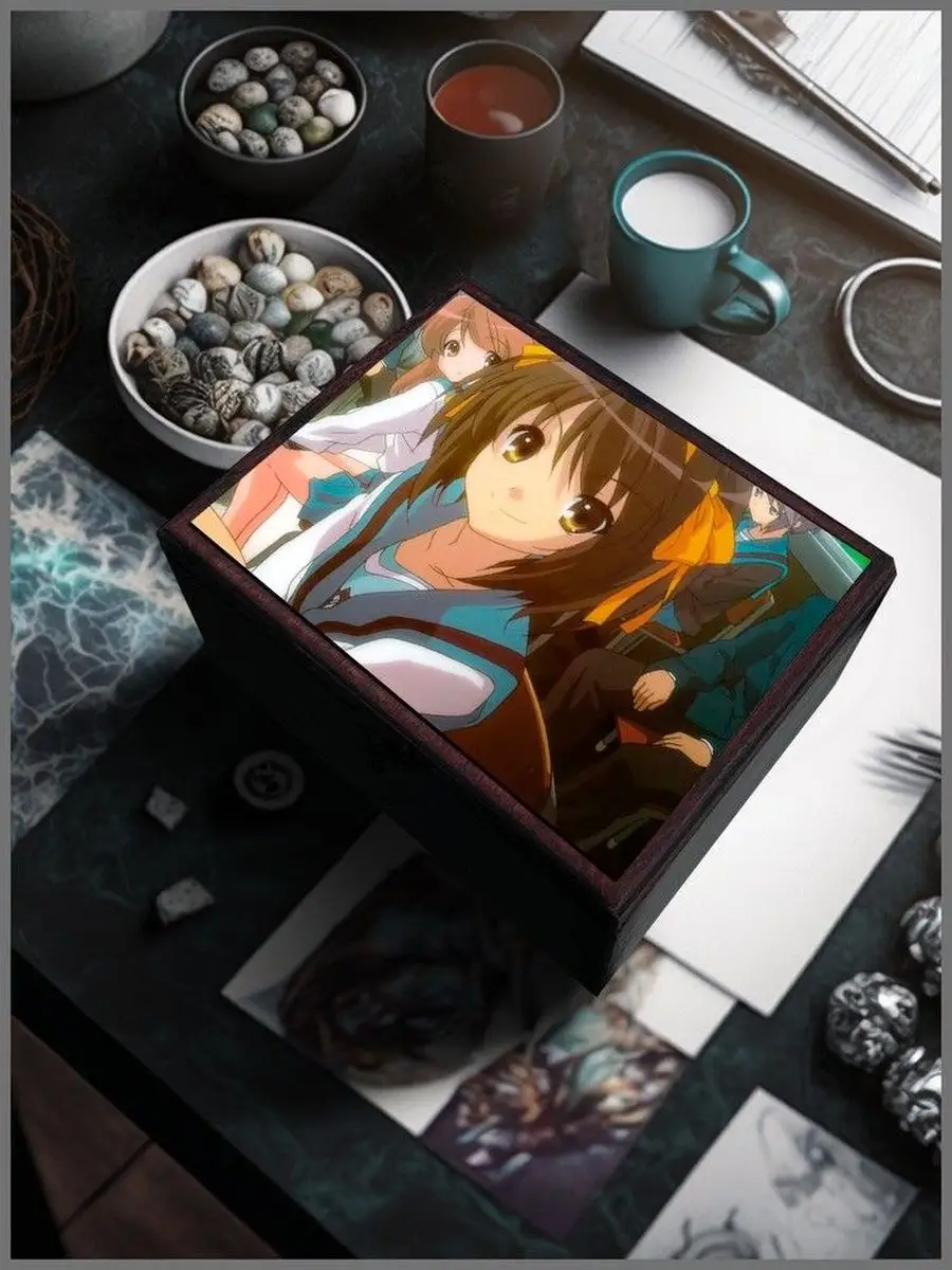 Аниме The Melancholy of Haruhi Suzumiya / меланхолия харухи Creative Land  157820192 купить за 1 111 ₽ в интернет-магазине Wildberries