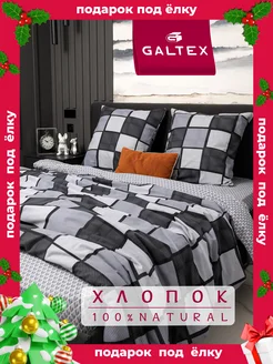 постельное белье евро бязь Galtex 157870667 купить за 1 798 ₽ в интернет-магазине Wildberries