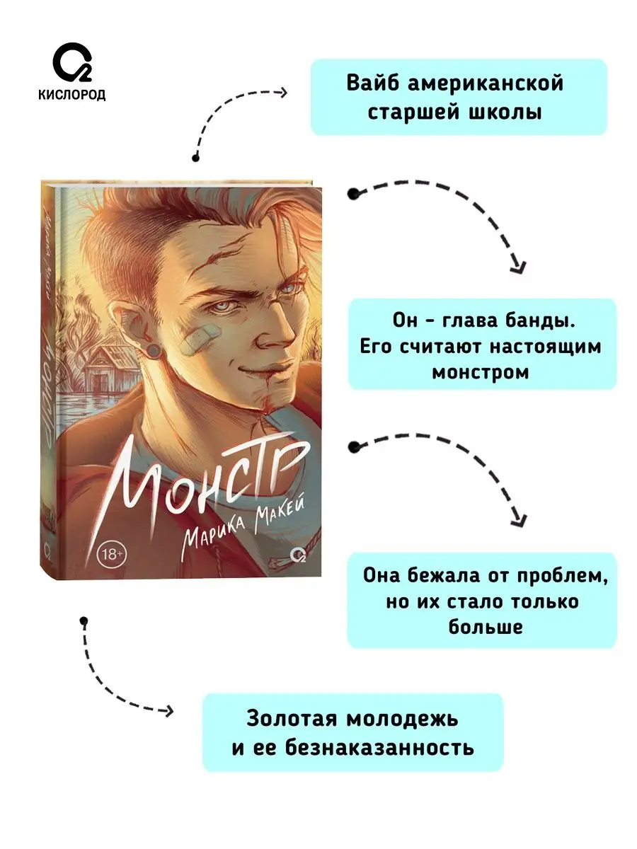 Кислoрoд Марика Макей. Монстр. Книги для подростков. Книги романы